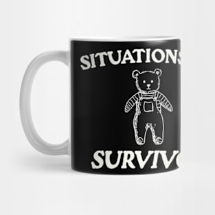 Situationship Survivor Shirt,  Y2K Iconic Funny It Girl Meme Mug